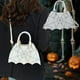 thumbnail image 1 of Bolso bandolera informal de cuero con diseño de murciélagos divertidos de Halloween, bolso de hombro con cadena de PU, 1 of 6