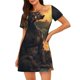 thumbnail image 1 of Disketp Sunset Meditating Doberman para Camisón Corto de Manga Corta para Mujeres, Camisón Cómodo con Escote Redondo, Bonito y Confortable, 1 of 6