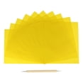 thumbnail image 4 of HLONK 10Pcs Transfer Paper Sewing Carbon with Embossing Stylus for Cross Stitch, 4 of 8
