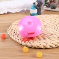 thumbnail image 1 of KAKOWELY 1Pack Pink Plastic Round Castanet Musical Instrument Toy for Kids Music Perception Training 11.8X7.9X1In, 1 of 7