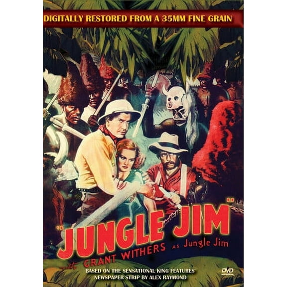Jungle Jim (DVD), Vci Entertainment, Action & Adventure