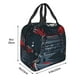 thumbnail image 3 of Easygdp Red Black Eastern Panda Warrior Bolsa Térmica Premium - Tela Oxford Impermeable, Gran Capacidad, Bolsillo Frontal, Unisex para Trabajo, Escuela, Actividades al Aire Libre y Picnics, 3 of 8