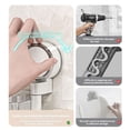 thumbnail image 3 of Magnetic Spice Rack For Side Of Fridge Stainless Steel Rack Magnetic Spice P1J4, 3 of 8