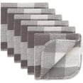 thumbnail image 1 of Scrubber Dishcloths Collection Windowpane, 12x12, Gray Buffalo Check 6 Piece, 1 of 7