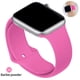 thumbnail image 1 of correa de silicona deportiva para apple watch 7 series se 6 5 4 3 44 mm 40 mm correa de reloj de goma para iwatch 41 mm 45 mm pulsera, 1 of 4