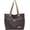 Grey, variant on JennyShop Korean Style Trendy Tote Bag, Canvas Large Bag, Large Capacity Women's Bag, High-end and Versatile Shoulder Bag
