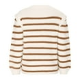 thumbnail image 3 of Pulls pour Femmes Pulls à la Mode Femmes Pulls Femmes Automne Hiver Col Rond Impression Pull Loisirs Tricot Manches Longues Tops, 3 of 4