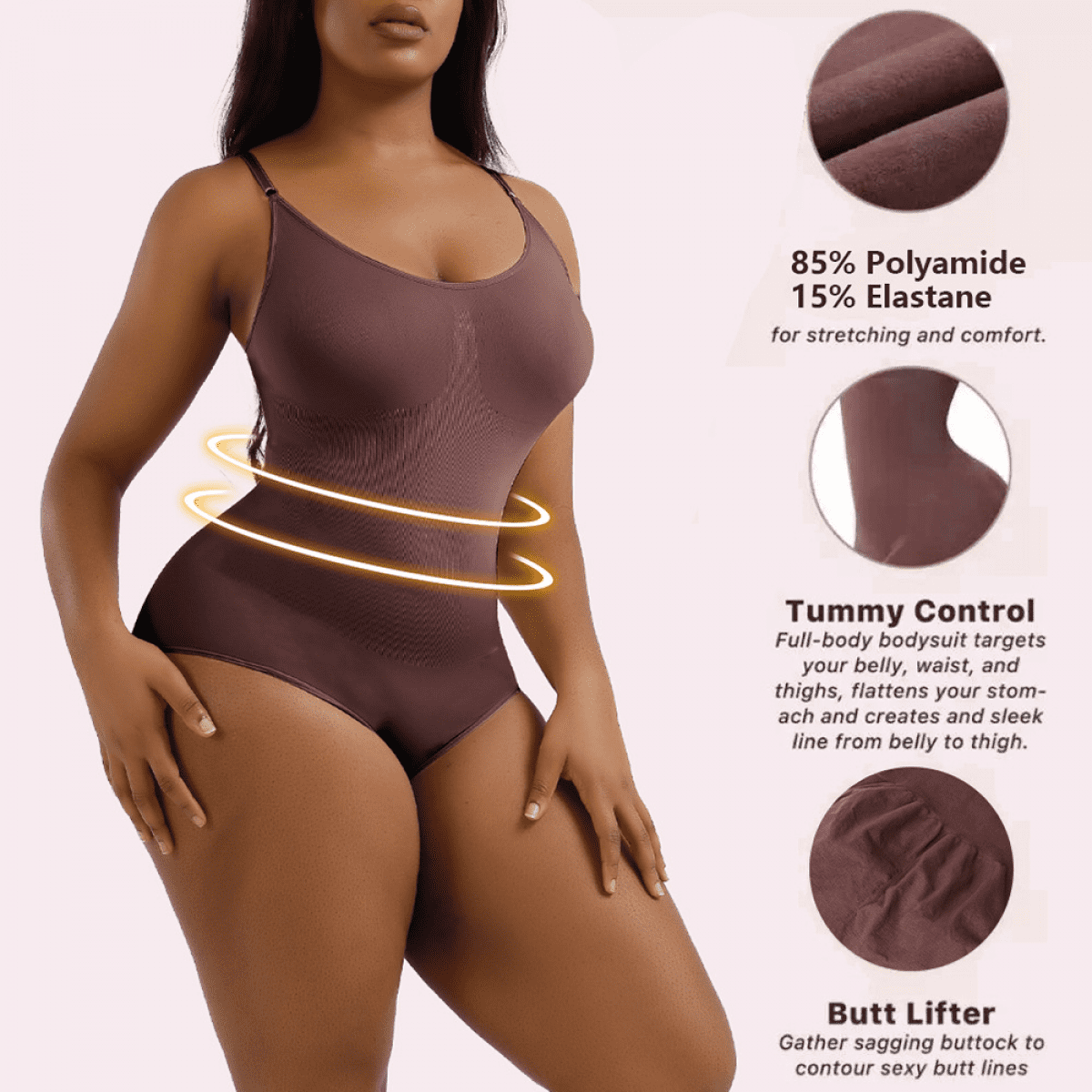 Tummy Control Shapewear Short for Women with High Waisted and Butt Lifter  Size XXL 