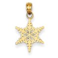 thumbnail image 1 of Pendentif Flocon de Neige Petit en Or Jaune 14K, 1 of 2