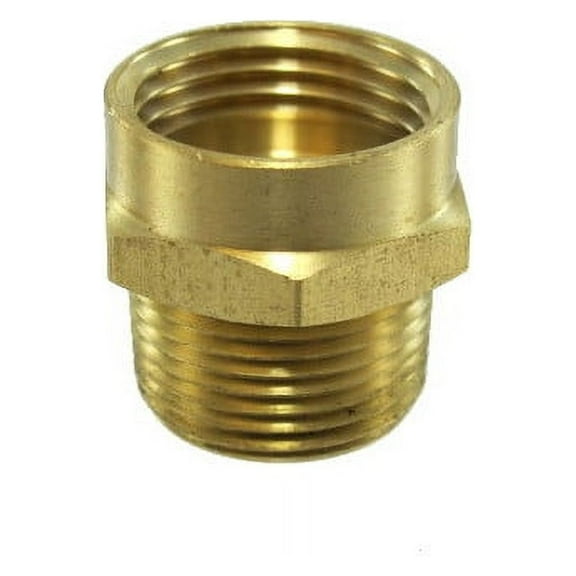 3/4" Female Hose X 3/4" Male Pipe Brass Fitting