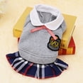 thumbnail image 5 of Funny Couple Pet Pet Shirt Costume Dog Costume for Small Medium Dogs Dog Clothes Pet Uniform Dog Uniform Pet Clothes L GRAY SHIRT, 5 of 8