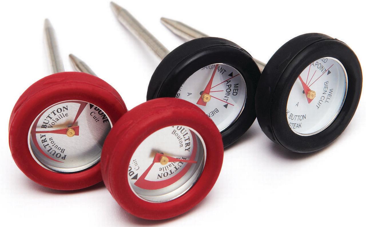 Broil King 61138 Mini Thermometer, Stainless Steel