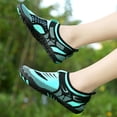 thumbnail image 4 of Water Shoes for Women Men Quick Dry Wide Toe Aqua Shoes Adjustable Straps Barefoot Socks for Swim Beach River Pool Surf, 4 of 9