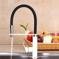 thumbnail image 2 of Grifo de cocina de cobre negro con grifo de barra y agua fría y caliente (3/8C o 9/16), 2 of 10