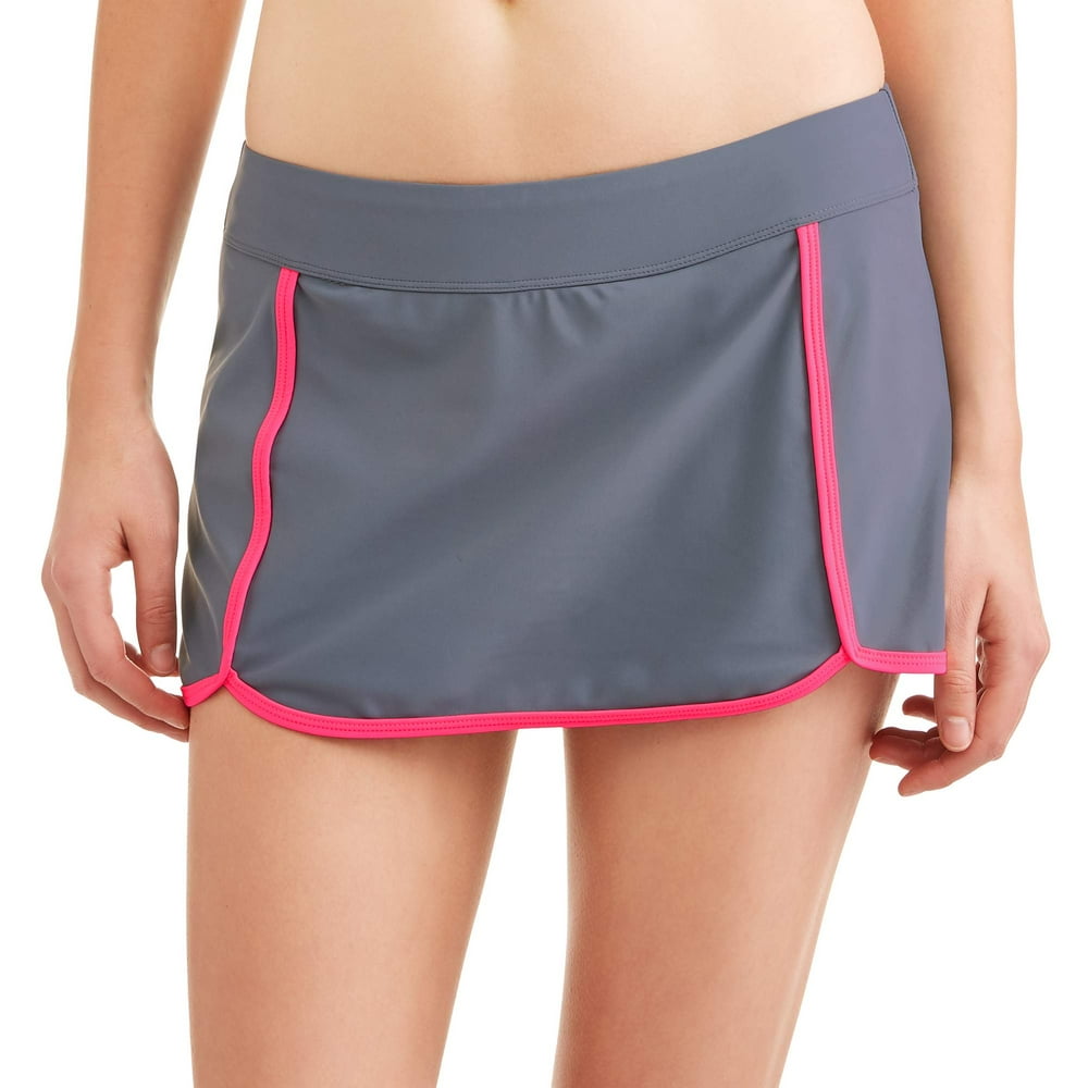Free Tech Women's Sporty Swim Skort With BuiltIn Briefs Walmart