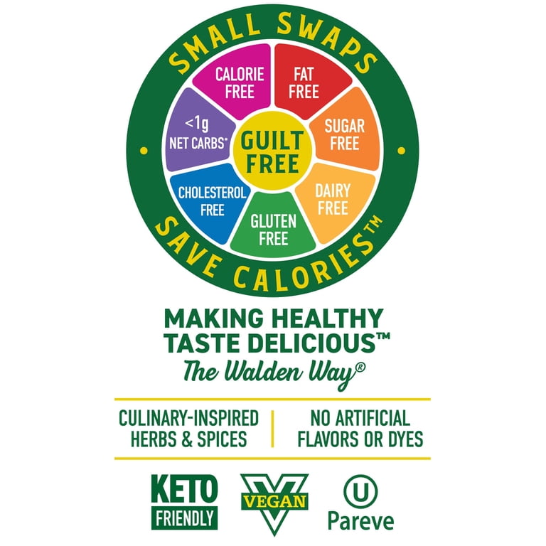 Walden Farms Sweet Onion Dressing, 12 oz Bottle, Fresh and Delicious Salad  Topping, Sugar Free 0g Net Carbs Condiment, Smooth and Creamy, 6 Pack -  Walmart.com