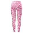 thumbnail image 5 of WAYUTE Yoga Pants Women High Waisted Stylish Printed Sports Athletic Training Tights Stretchy Fit for Gym Fitness M, 5 of 5