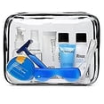 thumbnail image 5 of Neceser transparente, paquete de 3 bolsas de cosméticos de maquillaje de viaje para mujeres y hombres, 5 of 5