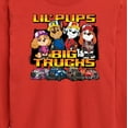 thumbnail image 3 of Paw Patrol - Lil Pups Big Trucks - Toddler And Youth Long Sleeve Graphic T-Shirt, 3 of 6
