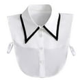 thumbnail image 2 of Wancir Women's Detachable Shirt Collar Vintage Stand Collar Accessory for Blouses/Sweaters, 2 of 4