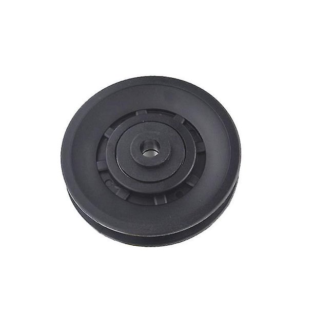 Rueda de polea de rodamiento universal Piezas de equipos de gimnasio de repuesto de rodamiento de polea de abrasión resistente al desgaste para accesorios deportivos de fitness (1 pieza, neg