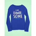thumbnail image 3 of Be Rawrrsome Long Sleeve Toddler -Image by Shutterstock,  5 Toddler, 3 of 4