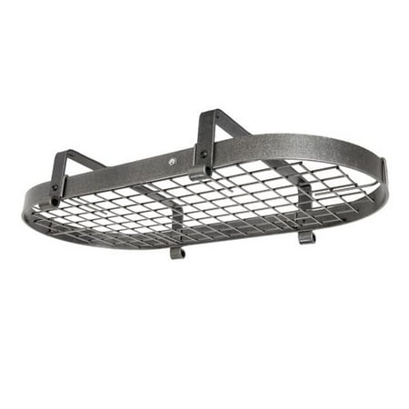 Low Ceiling Oval Pot Rack - Enclume USA Handcrafted Gourmet Low Ceiling Oval Pot Rack