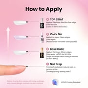 Beetles Stay Shining Collection Salon-Quality Gel Polish- 0.51 fl oz - Milky Petal