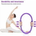 thumbnail image 5 of Pilate Ring, Body Sculpt Resistance Training Pilate Ring, Gymnastic Rings with Non-Slip Handle, for Toning Thighs, Abs and Legs, Thickness 3cm, Diameter 37cm, 5 of 5