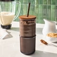 thumbnail image 2 of Better Homes & Gardens 22 oz Ribbed Tritan Sipper, Brown, 2 of 4