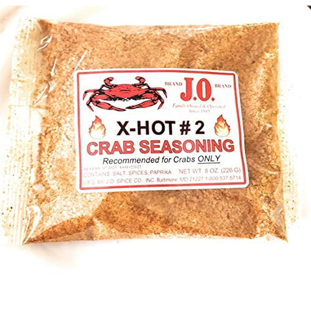 J.O. 8Oz Hot Crab Seasoning