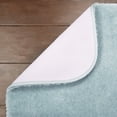 thumbnail image 4 of Better Homes & Gardens Solid Light Blue Nylon Indoor Bathroom Runner Rug, 24" x 60", 4 of 7