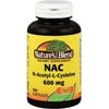 2 Pack Nature's Blend NAC (N-Acetyl-L-Cysteine) 600 mg Capsules 100 ct