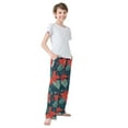 thumbnail image 3 of FORMRS Boys Pajama Pants with Pockets Size 6-8Y Kids Lounge Sleep Bottoms, Christmas Berries, 3 of 8
