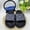 Navy Color, variant on Men'S Stylish Black & Red Checkered EVA Sandals - Comfortable Slides for Indoor, Beach, and Casual Wear, Sizes 5.5-9, Beach Sandals | Checkered Pattern | EVA Material Sandal
