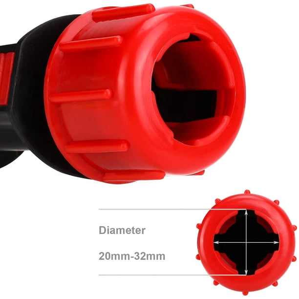 Paragüero de Ancla, Paragüero para Tierra de Playa Pies de Paraguas de Plástico para Playa de Arena o Tierra, Toma de Tierra Atornillable de Calidad con Gancho para Colgar, Ø 20-32 m (1 PCS)