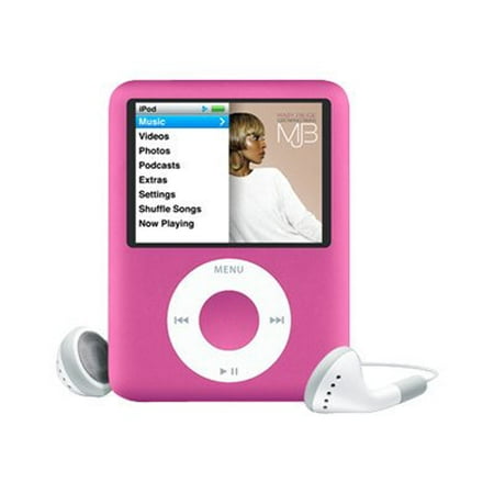 Apple iPod nano - 3rd generation - digital player - 8 GB - pink