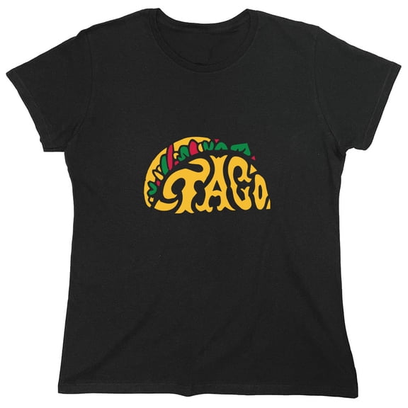 Taco Sarcastic Humor Novelty Funny Women's Casual Tees