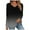 Black, variant on Moonker Women’s Long Sleeve Basic Shirts Under $10 Women's Spring/Summer Printed V Neck T Shirt Base Top T Shirt