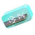 thumbnail image 2 of Reloj despertador Reloj digital LED Manos libres Compatible con Bluetooth Alarma con pantalla LED Suministros para el hogar, Azul kenally EL001111-05B, 2 of 2