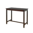 thumbnail image 4 of Linon Claridge Counter Height Pub Table, 36" Tall, Walnut Finish, 4 of 4