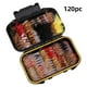 thumbnail image 2 of Paquete de 120 anzuelos biónicos para moscas y mariposas de imitación, varios estilos, anzuelos de pesca con cebo biónico Luya Bait, equipo de pesca, 2 of 5