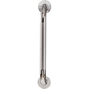 Healthsmart Grab Bar,Steel,Chrome Plated,16 in L 521-1570-0616HS