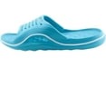 thumbnail image 5 of Vertico Girls Light Blue Pool Shower Sandal Slide, 5 of 7