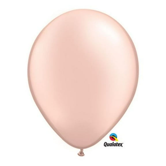 Burton & Burton 11" Pearl Peach Qualatex Balloons, Pack/100