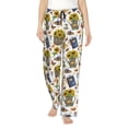 thumbnail image 2 of Picia Picnic Womens Soft Woven Cotton Elastic Waistband Sleep Pajama Pant Lounge Sleep Pant With Pockets And Drawstring-XX-Large, 2 of 9