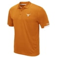 thumbnail image 2 of Men's Colosseum Texas Orange Texas Longhorns Big & Tall Santry Polo, 2 of 3