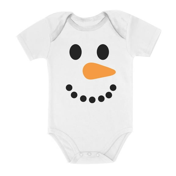 Tstars Boys Unisex Christmas Shirts Gift Snowman Outfit for Baby Birthday Christmas Holiday Cute Kids Family Holiday Shirts Xmas Party Christmas Gifts for Baby Boy Birthday Party Gift Baby Bodysuit