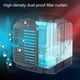 thumbnail image 1 of Yuexinghui propiedad intelectual procesadaUSB Mini coche enfriador de aire para el hogar enfriado por agua pequeño aire acondicionado refrigerador azul 1 Uds, 1 of 7
