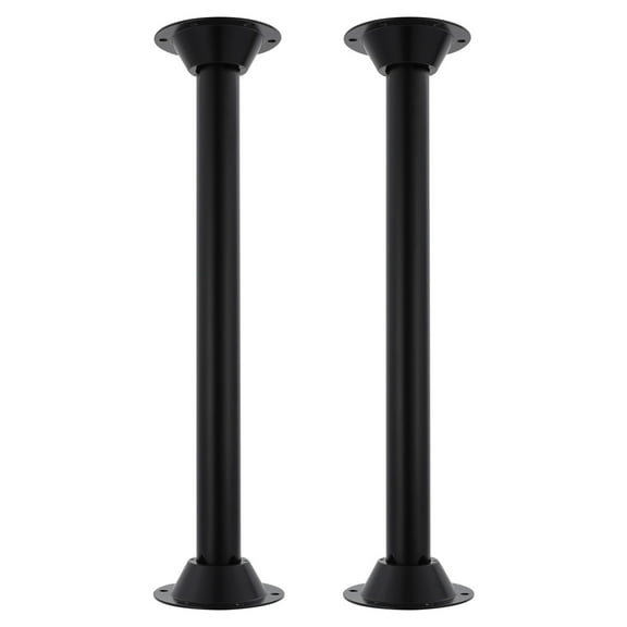 RV Table Legs Set of 2, Heavy Duty Aluminum Table Base Mount, Detachable Pedestal Legs for Camper, Motorhome, Travel Trailer, Van, Yacht, Easy Install